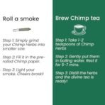 Chimp x Herbs | Exoitic Herbal Blend | Nicotine Free & Tobacco Free Alternative (22 Gms ),Loose Leaves - Fast Shipping to USA & Canada - Image 6