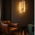 One94Store Modern BedHead Wall Lamp - Gold Acrylic LED Wall Light for Bedroom, Bedside, Living Room, Hallway, Mural Lamp, Decorative, Energy-Saving, Dimmable Lighting - Fast Shipping to USA & Canada - Image 3