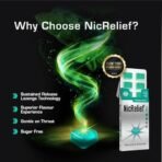 NicRelief | 24-Hour Craving Control| Beat the Tobacco Triggers | Gentle on Throat | 2mg Mint Lozenges | Sugar-Free (Pack 9) - Fast Shipping to USA & Canada - Image 5