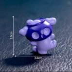 VRB Dec 6 Pcs Miniature Showpiece Set for Home Decor,Car Dashboard,Christmas,Valentine,Living Room,Gifts Figurines,Cake Decoration Items,Figurines for Home Decor. (6 Pcs Masked Horror Ghost) - Fast Shipping to USA & Canada - Image 2