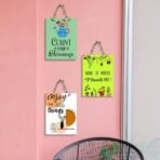 Sehaz Artworks Home Decor Items | Wall Hanging Decorative Items for Living Room | Entrance Decoration Home | Kitchen Decoration Item Stylish |Wall Hanging Living Room-Positive Vibes Only - Fast Shipping to USA & Canada - Image 5