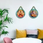 Sehaz Artworks Pooja Room Decoration Items | Temple Decoration Items | Mandir Decorations Items for Home | Home Decor Items for Hall | Wall Decor Items - Fast Shipping to USA & Canada - Image 5