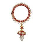 Webelkart Premium Rakhi For Brother And Bhabhi | Rakhi For bhaiya and bahbhi With 2 Ram Sticker for Wall Decor With Greeting Card And Roli Chawal - Fast Shipping to USA & Canada - Image 3