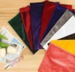 VRB DecTM 1 MTR Multi Purpose Velvet Fabric Cloth Material for Decoration for Trousseau Packing, Party Hall Decoration, Bouquet,Gift Packing,Decor,Pooja Room Decoration Items (1 MTR, Light Pink) - Fast Shipping to USA & Canada - Image 2