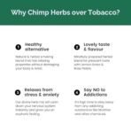 Chimp x Herbs | Kashmir Blend | Tobacco Free & Nicotine Free | 100% Natural Herbs | Pack of 5 | 50 Sticks - Fast Shipping to USA & Canada - Image 3
