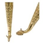 SHRI KAILAMAI Traders Pure Brass Shringi | Gaumukhi Kamandal with Gangajal | Kashi Rudrabhishek Pooja Kalash | Sawan Puja Essential for Shiv Abhishek (4 CM) - Fast Shipping to USA & Canada - Image 5