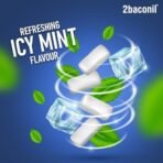 Rusan 2baconil 2mg 100 Nicotine Gums | Icy Mint Flavor | Sugar-Free | Quit Smoking & Chewing Tobacco/Gutkha | Nicotine Replacement Therapy - Fast Shipping to USA & Canada - Image 6