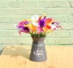 VRB Dec 5 Pcs Artificial Foam Tulip Flowers for Home, Office, Bedroom,Room Decoration, Restaurant Decoration and Craft (Mix Calla Lily, 5) - Fast Shipping to USA & Canada - Image 3