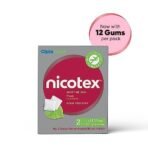 Cipla Nicotex Nicotine Sugar Free Paan Gums 2mg | Helps to Quit Smoking | WHO-approved Therapy | 12 Gums per Pack | Pack of 9 - Fast Shipping to USA & Canada - Image 2