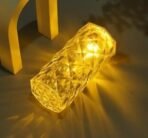 VRB Dec 3Pcs Pillar Candles Acrylic Flameless & Smokeless Decorative Candles Led Tea Light Candle Perfect For Gifting, Home,Diwali, Christmas,Decorative Candle,Birthday (Model - 3),Transparent - Fast Shipping to USA & Canada - Image 3