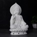 Global Grabbers New Sitting Buddha Statue showpiece Idol Home Decor Items for Living Room and Gifts (WT-DB1) - Fast Shipping to USA, Canada & India - Image 4