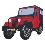 Webelkart Premium HD UV Printed Thar Designer Wooden Key Holder Home and Office Decor (12 Inch x 5.5 Inch, Wood, Multicolor)- 7 Hooks - Fast Shipping to USA & Canada - Image 3