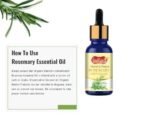 Indiana Rosemary Essential Oil for Hair Growth, Hair Fall Control and Nourishment, Skin Care | Clinically Tested & Ecocert Certified Organic 100% Pure, Natural, Undiluted | 15ml (15ml) - Fast Shipping to USA & Canada - Image 3