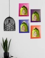 VRB DecTM Jharokha Wall Decor/Traditional Jharokha Box for diwali decoration items for home decor/home decor items/diwali decoration items for Wall Hanging With Light (2 Pcs) - Fast Shipping to USA & Canada - Image 3