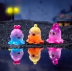 VRB Dec 1 Set Miniature Showpiece Set for Home Decor,Car Dashboard,Valentine,Living Room,Gifts Figurines,Cake Decoration Items,Figurines for Home Decor. ((5 Pcs Glowing Ghost)) - Fast Shipping to USA & Canada - Image 4