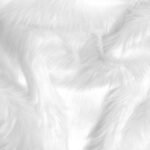 VRB Dec 1 Mtr 60Inch Fur White Solid Cloth For Decoration,Baby Photoshoot Props Cloth For Decoration,Parties,Costumes, Gift Packing,Party Decor,Backdrop For Wedding Mandap,Pooja (White, 1 Mtr) - Fast Shipping to USA & Canada