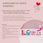 CraftVatika Valentine Gift for Girlfriend Boyfriend Love Miniature Adventure Showpiece Resin Love Cupid Miniature Valentines Day Gift for Husband Wife (4 Pcs, Multicolor) - Fast Shipping to USA & Canada - Image 2