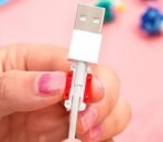 Xtore Creative cartoon/superhero shape Charger cable protector | for iPhone cables only - Random shape (set of 2)(Extra Long) - Fast Shipping to USA & Canada - Image 2