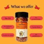 Indiana Organic Chili Flakes Guntur Chilli | Extra hot & Spicy | No Oil Added | No preservatives or Artificial Flavour | Freshly Packed on Order - 70 gram (Pack of 2) - Fast Shipping to USA & Canada - Image 4