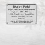 Webelkart Custom GST Name Plate for Office, Acrylic Laminated Board, 30 x 20 cm - White - Fast Shipping to USA & Canada - Image 5