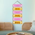 Sehaz Artworks Wooden Wall Hangings | Home Decor Items | Home Decoration Items - 6-0053 - Fast Shipping to USA & Canada - Image 5