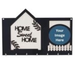 Webelkart Premium Customised Home Sweet Home Personalised Wooden Key Holder for Home,Gift Items for Home Decor (12 x 8, 7 Hooks) - Fast Shipping to USA & Canada - Image 5