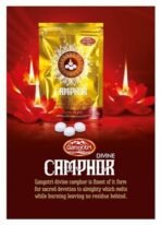 Gangotri Camphor 250 G Tablet Pouch Pack |Purifying & Pleasant Fragrance for Pooja, Hawan, Air Freshener |Iso Berniol Flakes, Diffuser Camphor Tablet Pouch - 250 gm - Fast Shipping to USA & Canada - Image 3