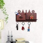 Sehaz Artworks Key Holder for Home | Key Hanger | Key Stand | Key Holders for Wall (7 Hooks, MDF Brown) - Fast Shipping to USA & Canada - Image 5