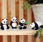 VRB Dec Miniature Decor Items Set for Unique Gift,Home,Living Room,Office,Restaurant Decor,Military Showpiece,Perfect Valentine Decoration Items ((Lifestyle Panda Miniature)) - Fast Shipping to USA & Canada - Image 4