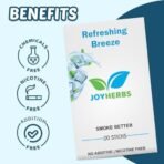 JOYHERBS Herbal Tobacco Free Nicotine Free Cigarettes (60 Sticks) Refreshing Breeze Flavor | 100% Pure and GMO Free, Ayurvedic Product - Made In India - Fast Shipping to USA & Canada - Image 2