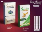 Smoky Herbals Pack of 2 Flavours 100% Tobacco & Nicotine Free Cigarette (BLUEBERRY - MUSKMELON) - 10Sticks x 2 - Fast Shipping to USA & Canada - Image 3