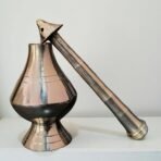 A&S Ventures Brass Gulab Pash Rose Water Sprinkler - Holy Water & Gangajal Sombu for Pooja (8 Inch, Small) - Fast Shipping to USA & Canada - Image 3