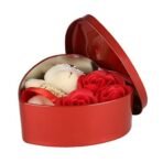 Webelkart Artificial Flower Gift Box (Red, 3 Piece), Artificial Flora - Fast Shipping to USA & Canada - Image 3