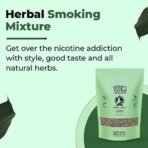 Royal Swag Tobacco & Nicotine Free Smoking Mixture With 100% Natural Herbal Smoking Blend 1 Pack 100gm - Fast Shipping to USA & Canada - Image 3