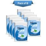 Nicosure Nicotine Gum Container Pack-2mg-Pack of 8-160 Gums|Tobacco Control Aid|Spearmint Flavour|Doctors' Preference|Aids in Quitting Tobacco|Great taste| Long lasting flavour|Sugar-free - Fast Shipping to USA & Canada - Image 2