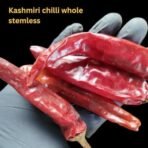 Indiana organic Red chilli whole combo | Kashmiri chilly | Guntur chili | Mathania chilli | Yellow lakhori mirch sabut | Stemless | Dried | 2025 Harvest | Manually cleaned - (100 gram each one) - Fast Shipping to USA & Canada