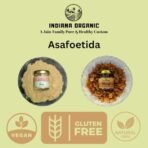 Indiana Organic Asafeotida Powder, Pure super strong Hing powder | Gluten Free, No wheat or Maida - 25 Gram - Fast Shipping to USA & Canada - Image 4