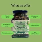 Indiana Organic Oregano Dry Whole leaf, Organic Himalayan Herbs, Highly aromatic & Freshly harvest - 30 Gram (Pack of 2) - Fast Shipping to USA & Canada - Image 2