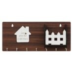 Webelkart Beautiful Wooden Keys Hanger, Key Holder for Home/Office Decor, Key Holder for Wall Decor,Key Chain Stand for Home (11.5" Inches) - Fast Shipping to USA & Canada - Image 5
