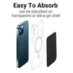 Xtore women's MagSafe Compatible Leather Card Wallet for Phone (Black) - Fast Shipping to USA & Canada - Image 5