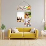 Webelkart Premium Wooden In This Home Customised Wall Hanging For Home Decor, Wall Decor Items for Home, Gift Item For Home Decor (35.5 x 25.4 Cm) - Fast Shipping to USA & Canada - Image 3