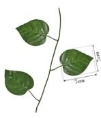 VRB Dec Polyester Pack Of 6 Fake Vines With Leaves Artificial Ivy Garland Fake Ivy Leaves For Bedroom, Artificial Greenery Garlands Hanging Vines For Room Decor Wedding Wall ,Money Creeper - Fast Shipping to USA & Canada - Image 2