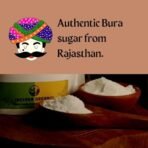 Indiana Organic Bura Sugar, Tagar Powder, Jaipur Style Authentic bura - 800 Gram - Fast Shipping to USA & Canada - Image 2