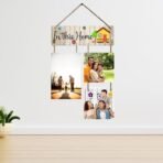 Webelkart Premium Wooden In This Home Customised Wall Hanging For Home Decor, Wall Decor Items for Home, Gift Item For Home Decor (35.5 x 25.4 Cm) - Fast Shipping to USA & Canada - Image 2