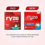 RYZE Nicotine Gum 2mg | Pack of 10 (90 gums) | Frosty Mint | Freedom from Smoking & Tobacco | Easy on Throat | Sugar Free | Teeth Whitening - Fast Shipping to USA & Canada - Image 2