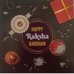 Webelkart Premium Combo of 3 Kundan Stone Rakhi for Bhaiya and Bhabhi/Sister and Kids with Freeze Magnets for Home - Fast Shipping to USA & Canada - Image 3