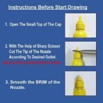 CraftVatika 24 Rangoli Colour Powder Tube Kit Diwali Decoration Items Bottles Tool Floor Art Rang for Home Navratri Pongal Pooja Mandir Decor (Pack of 24) - Fast Shipping to USA & Canada - Image 4