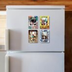 Sehaz Artworks Photo Fridge Magnets | Home Decor Items | Magnets for Fridge | Kitchen Decoration Items | Fridge Magnets Refrigerator Stylish | Fridge Magnets for Kids | Magnets for Refrigerator - Fast Shipping to USA & Canada - Image 5