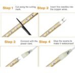 One94Store 5 Meter Blue LED Rope Light - Waterproof SMD LED Strip for Decoration | Cove Light for Ceiling | LED Pipe Light for Home DECOR, Festivals, Outdoor & Diwali Decoration - Fast Shipping to USA & Canada - Image 5