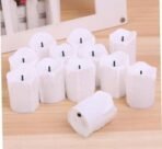 VRB Dec 6 Pcs Acrylic Flameless & Smokeless Decorative Candles Led Tea Light Candle Perfect for Gifting, Home, Birthday, Diwali, Christmas,Decorative Candles,Birthday (Melting Tealight - 6 Pcs) - Fast Shipping to USA & Canada - Image 4